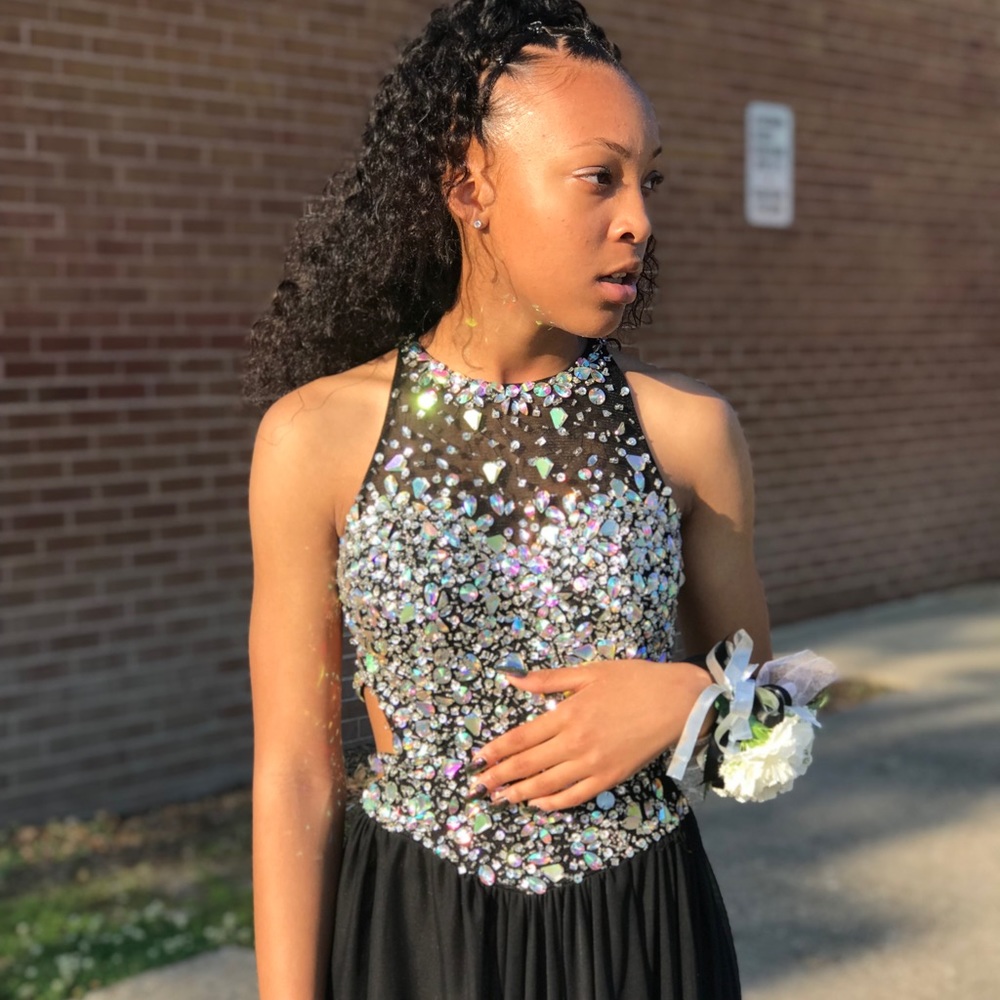 Black Dress Prom Formal